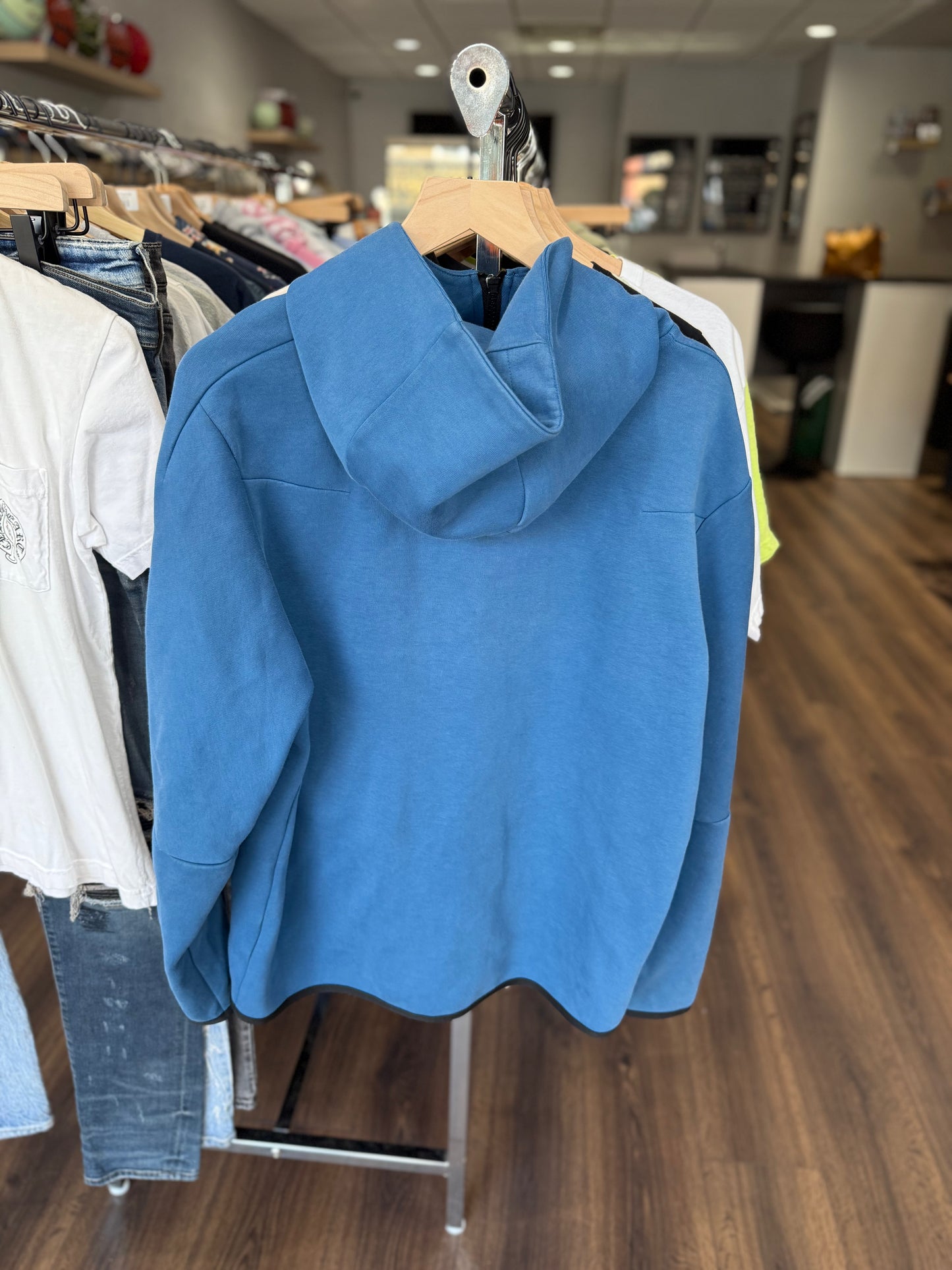 Tech Zip-Up Blue