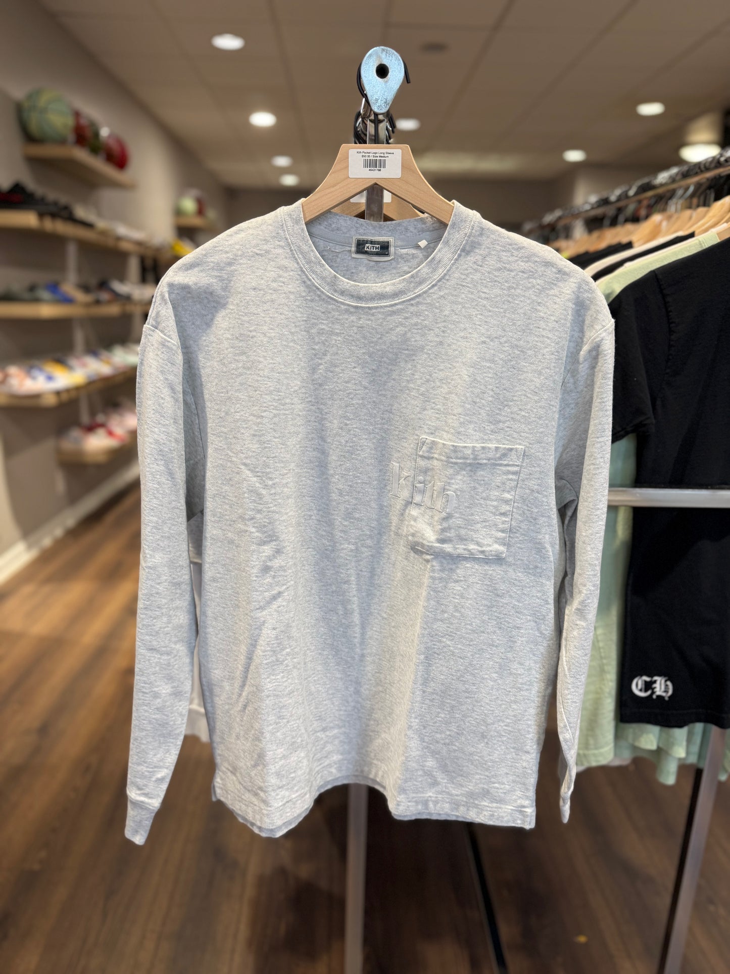 Kith Pocket Logo Long Sleeve