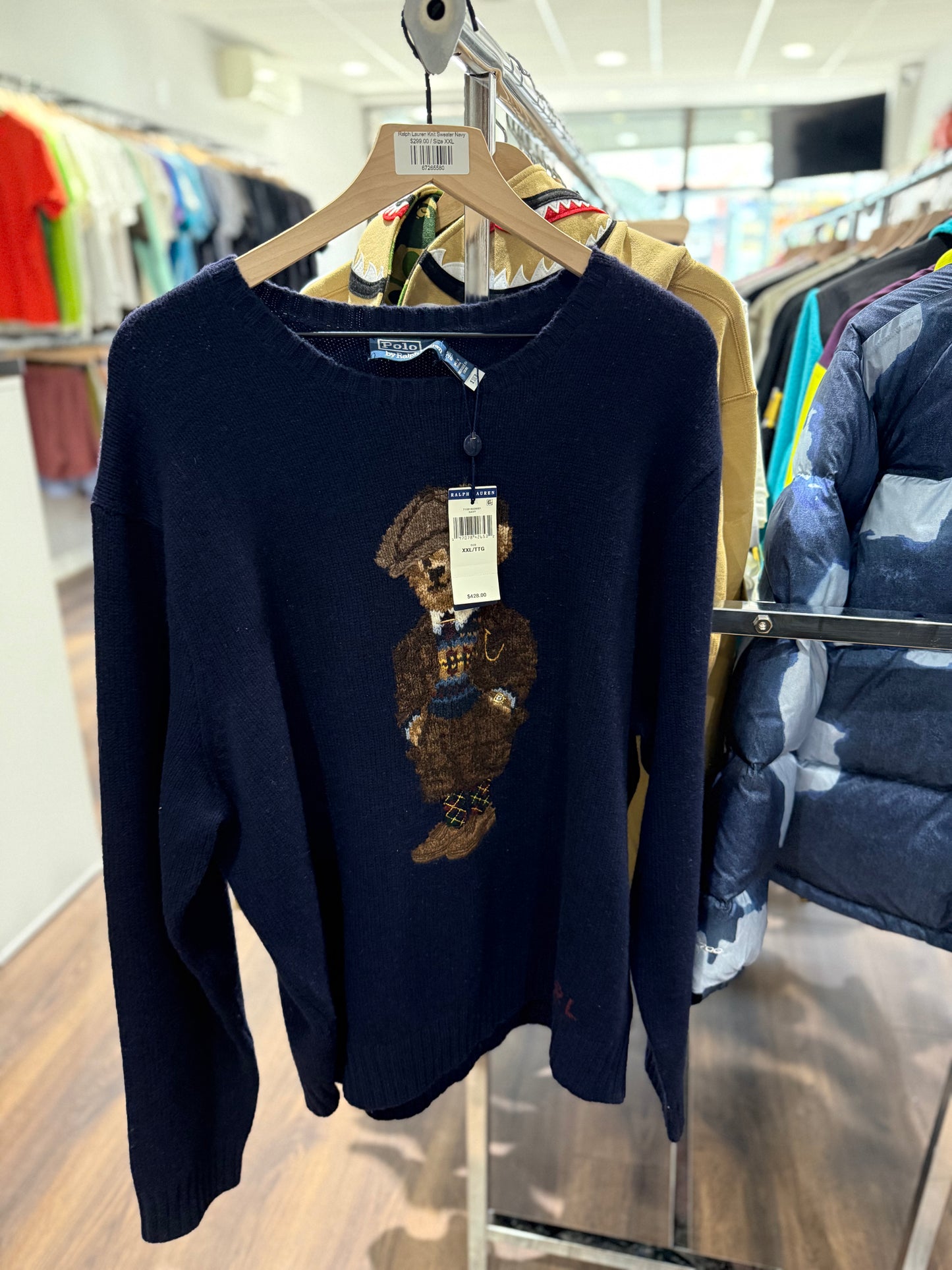 Ralph Lauren Knit Sweater Navy