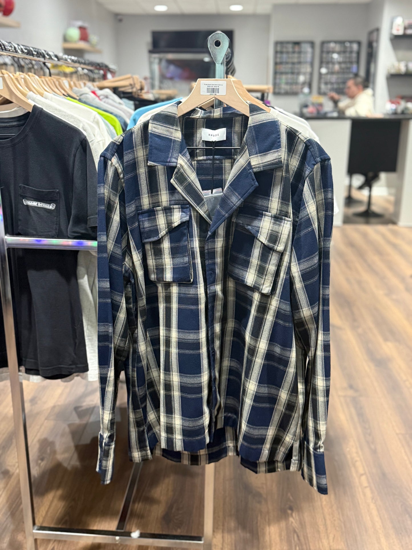 Rhude Double Chest Pocket Button Up