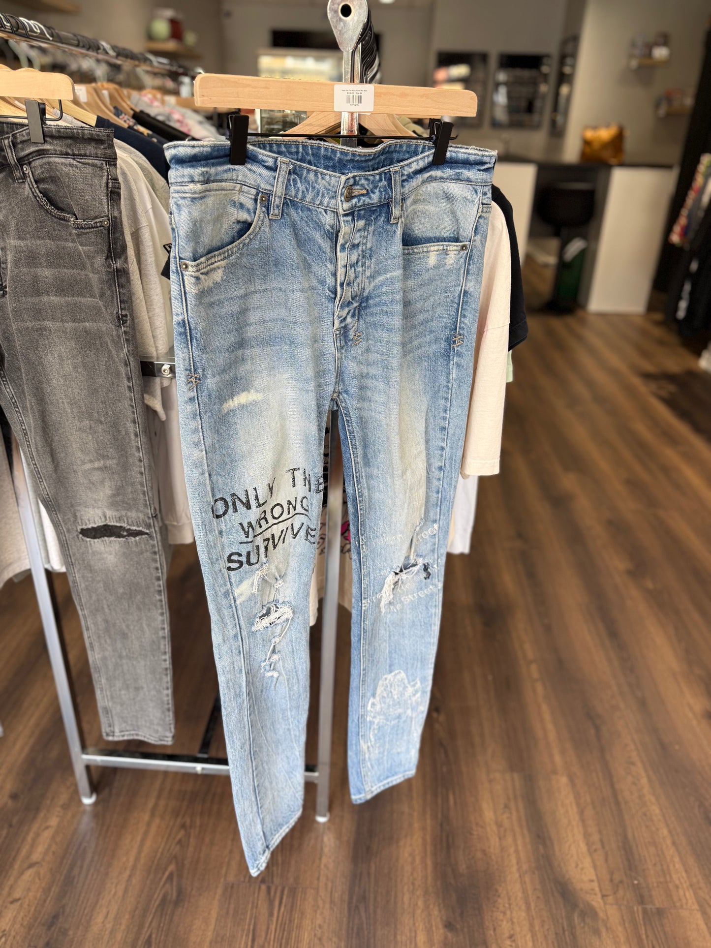 Ksubi Only The Wrong Survive Blue Jeans