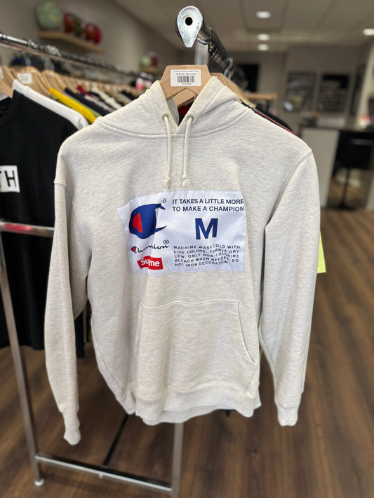 Supreme Champion Hoodie Ash Grey