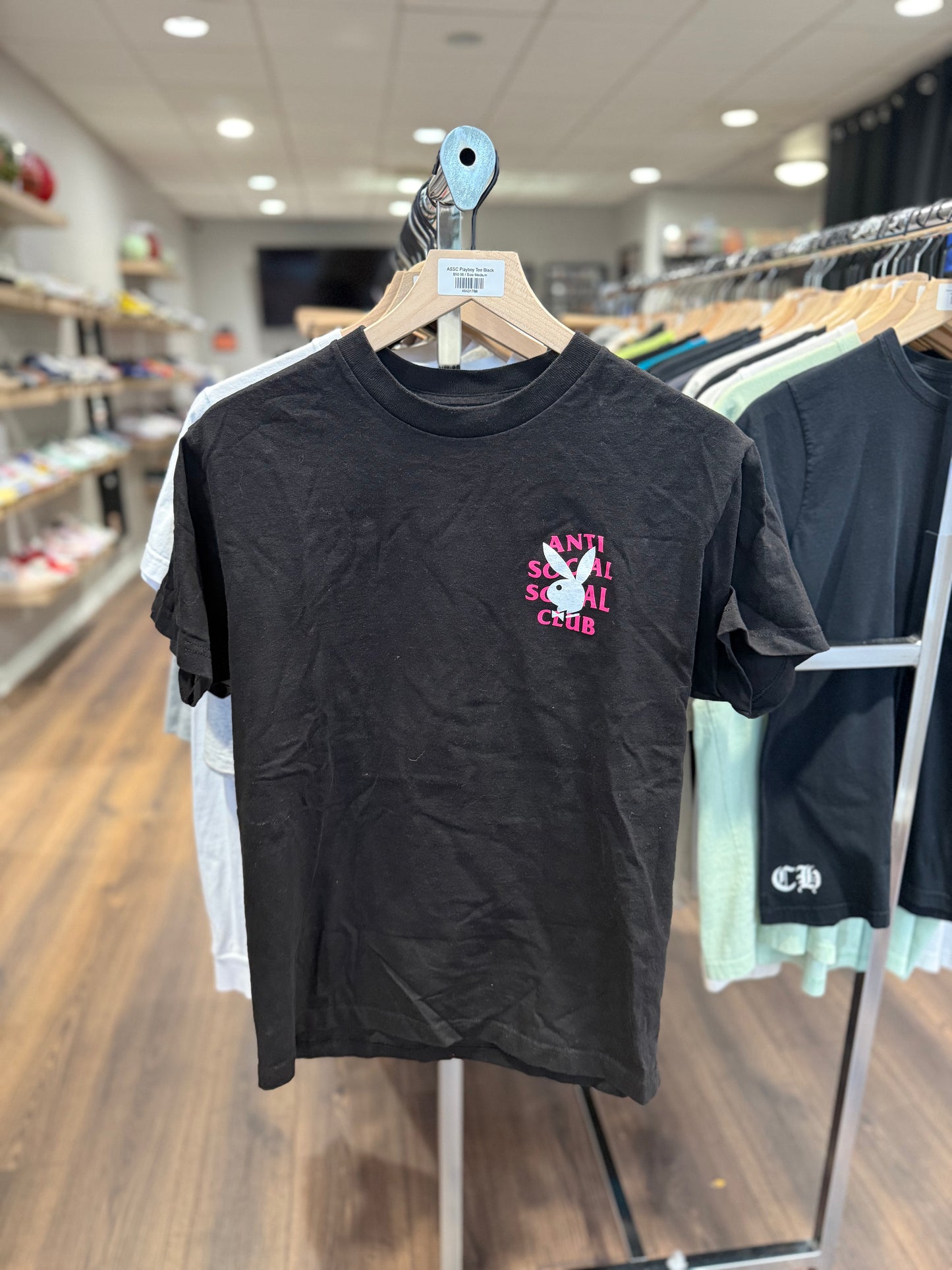 ASSC Playboy Tee Black