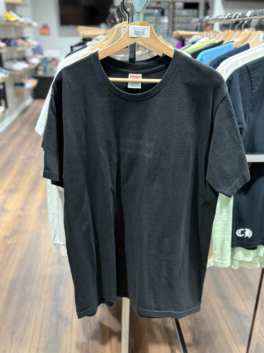 Supreme Tonal Box Logo Tee Black