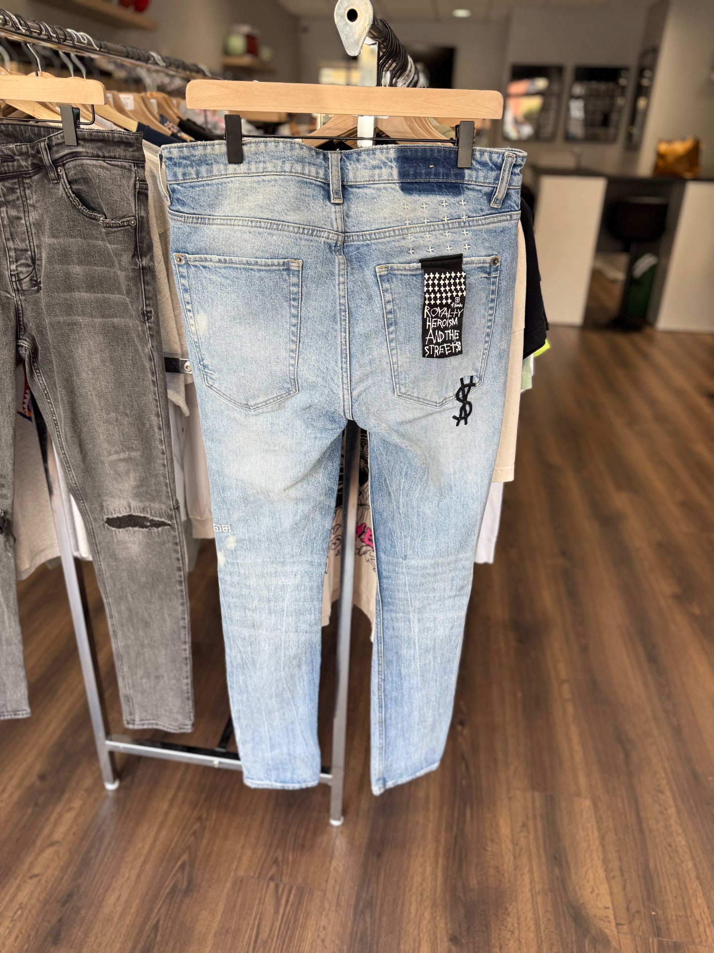 Ksubi Only The Wrong Survive Blue Jeans