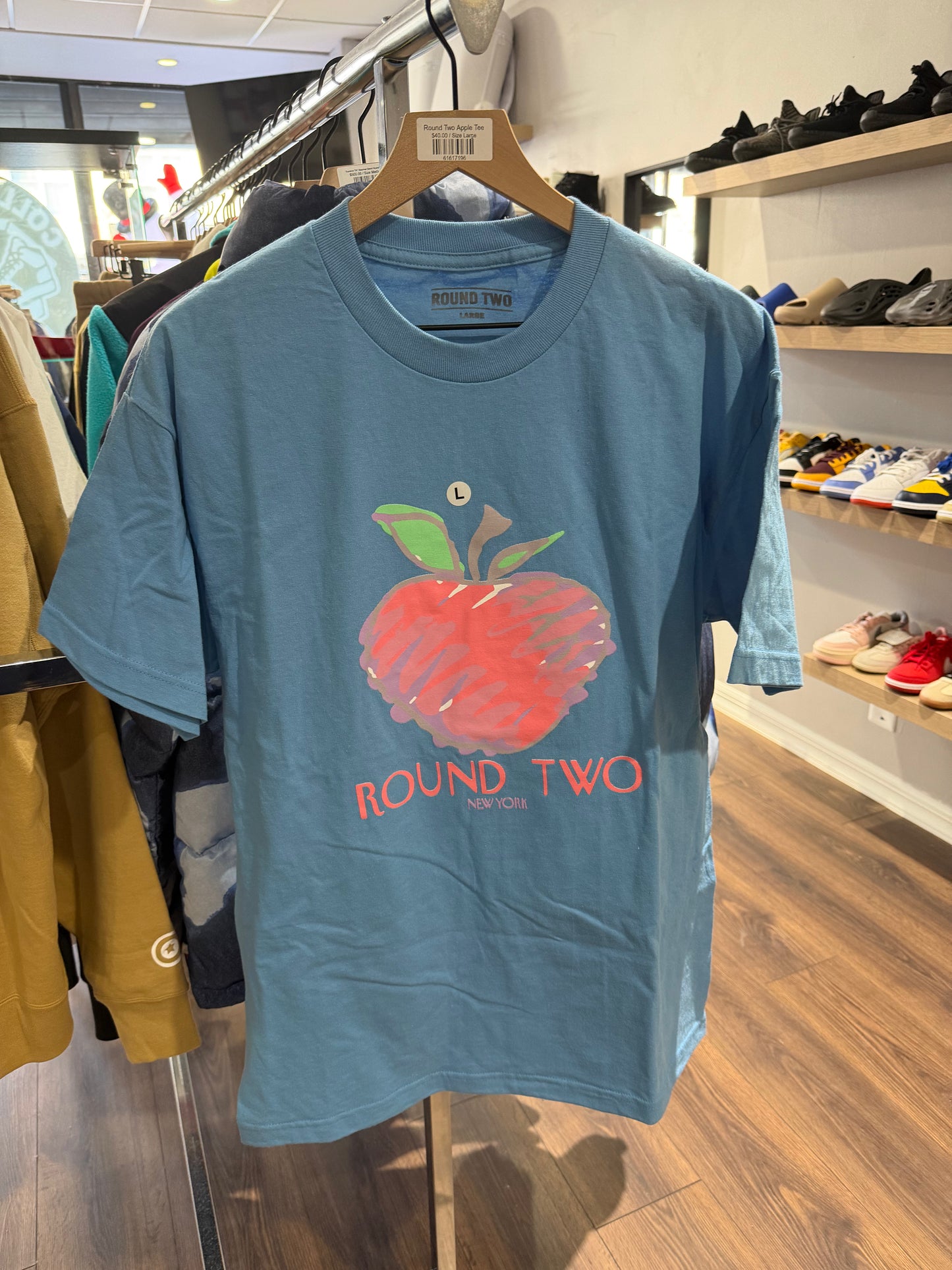 Round Two Apple Tee