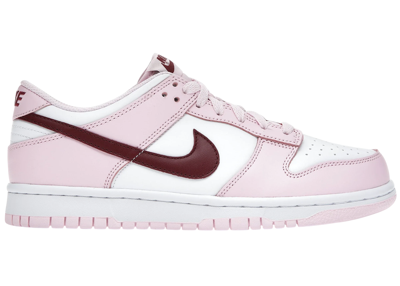 Pink Red White Dunk Low
