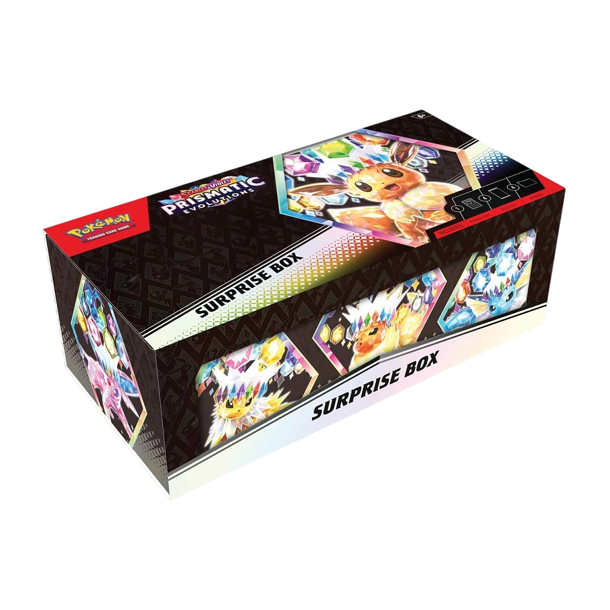 Pokemon Scarlet & Violet Prismatic Evolutions Surprise Box