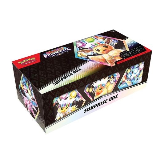 Pokemon Scarlet & Violet Prismatic Evolutions Surprise Box