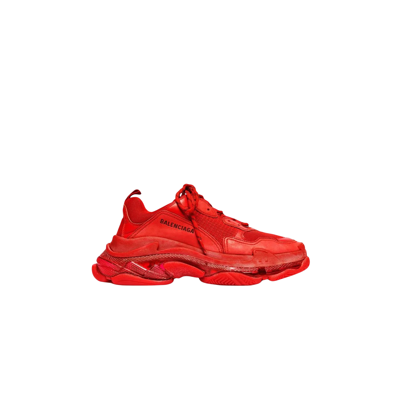 Red Triple S Balenciaga