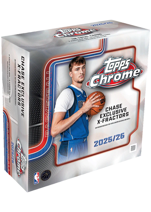 2025-26 Topps Chrome Basketball Mega Box