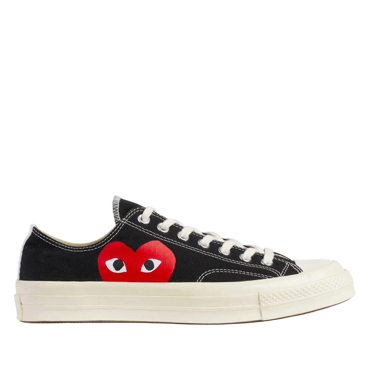 Black Comme des Garcons PLAY Chuck Taylor