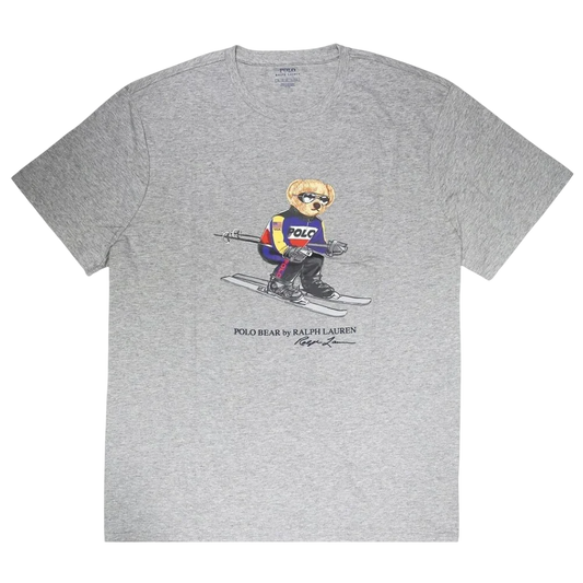 Polo Bear Ralph Lauren Ski Tee Grey