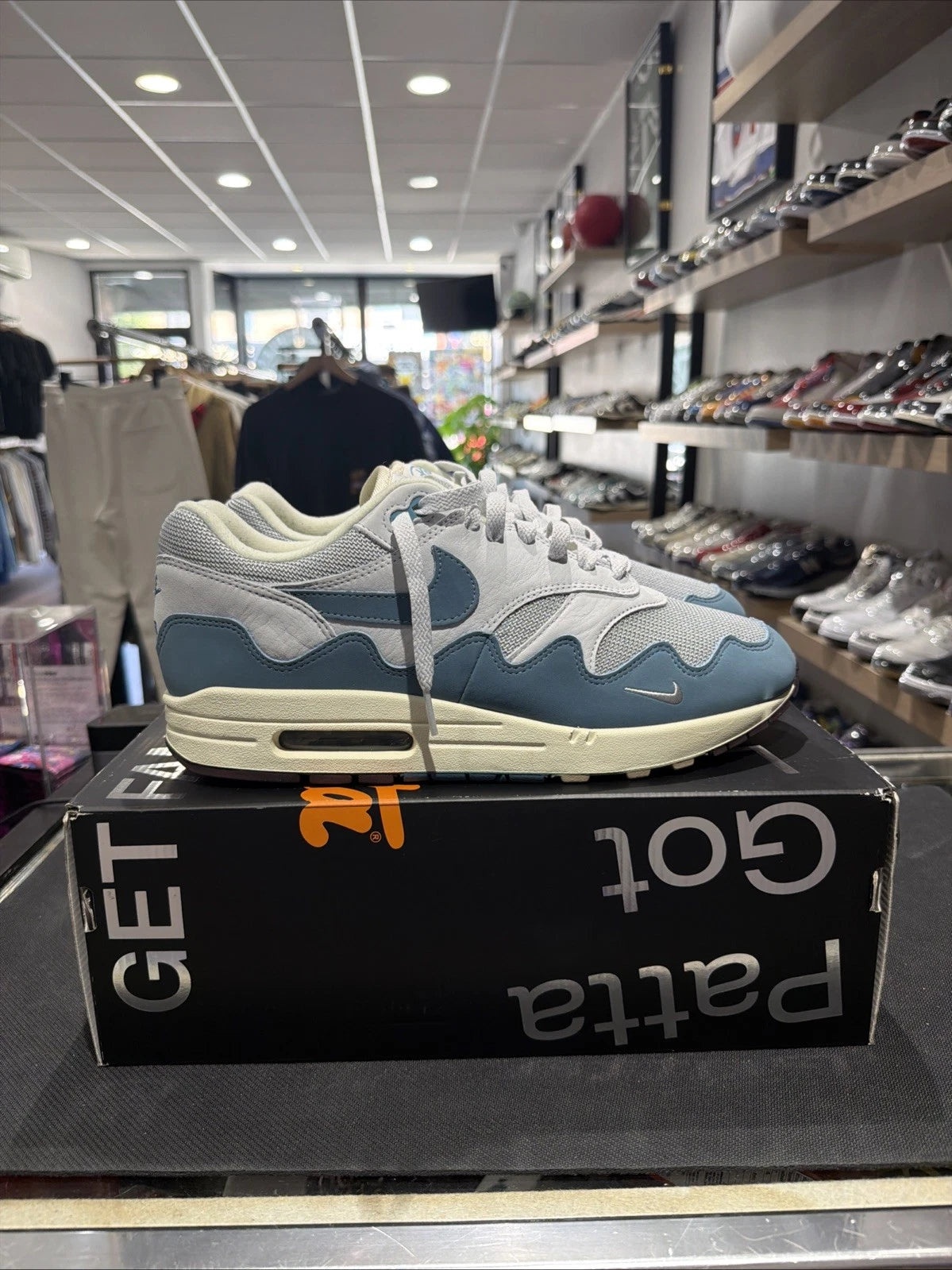 Air Max 1 Patta Waves Noise Aqua