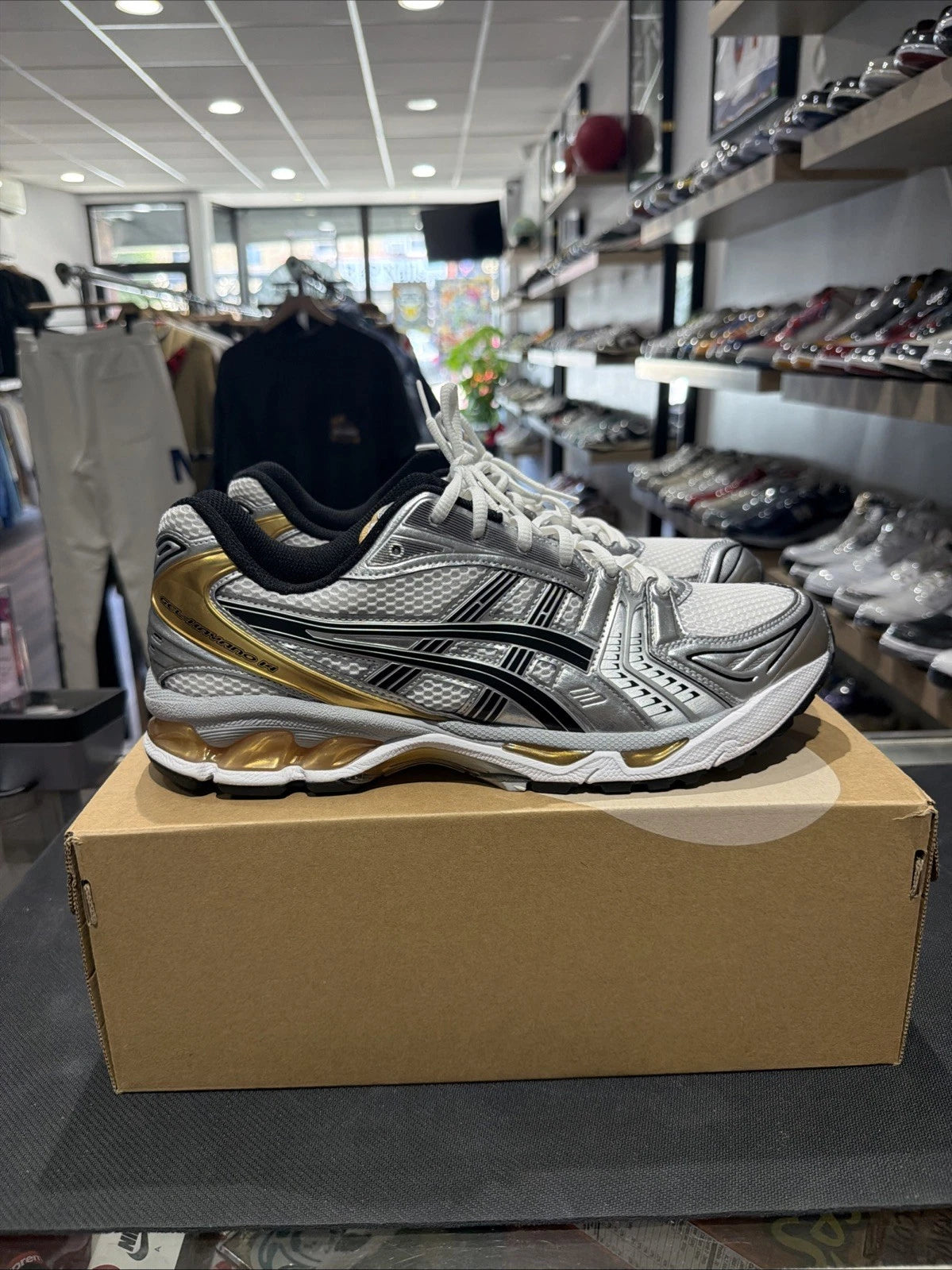 ASICS Gel Kayano 14 White Pure Gold