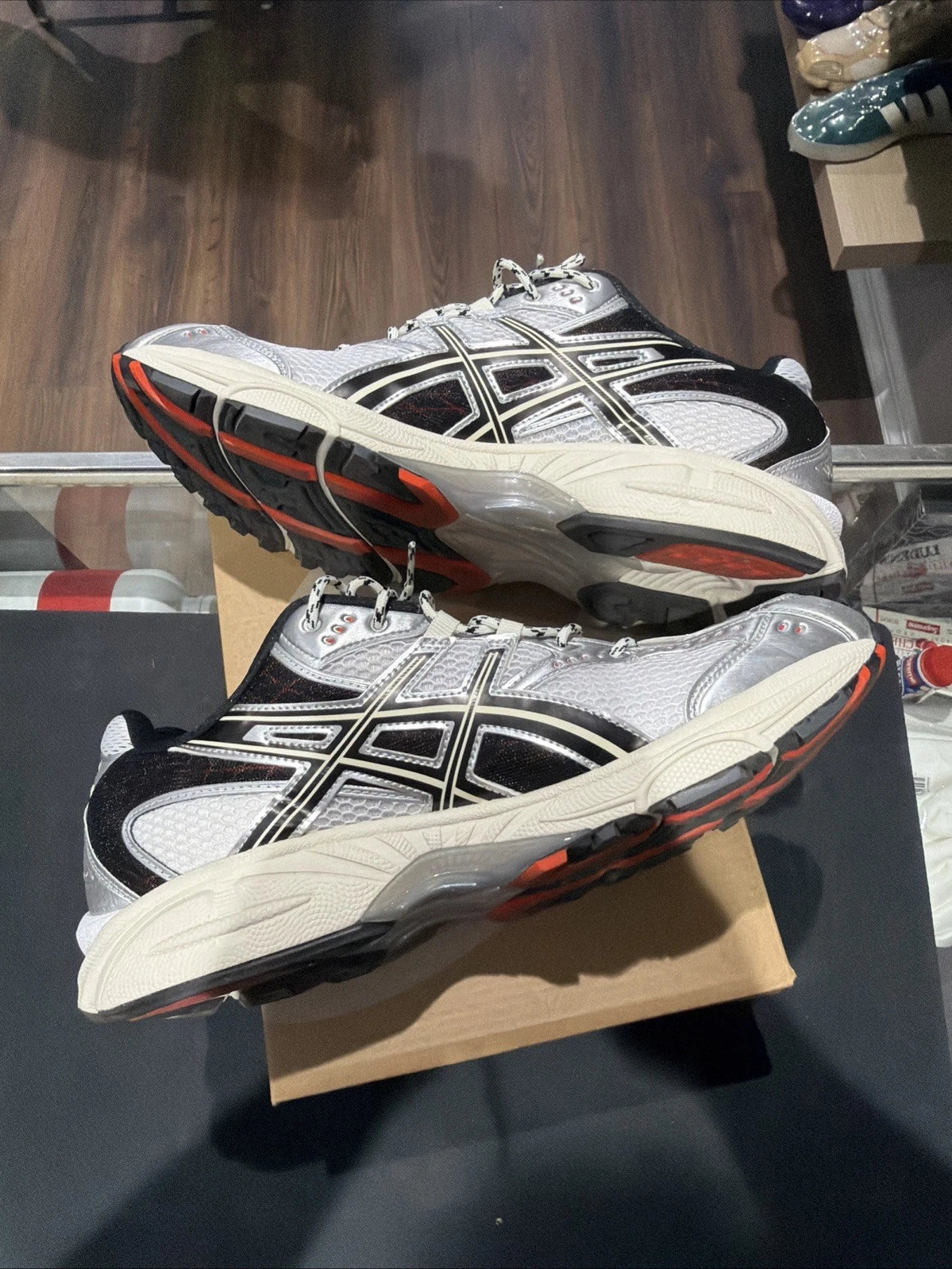 ASICS Gel Nimbus 10.1 White Black Silver