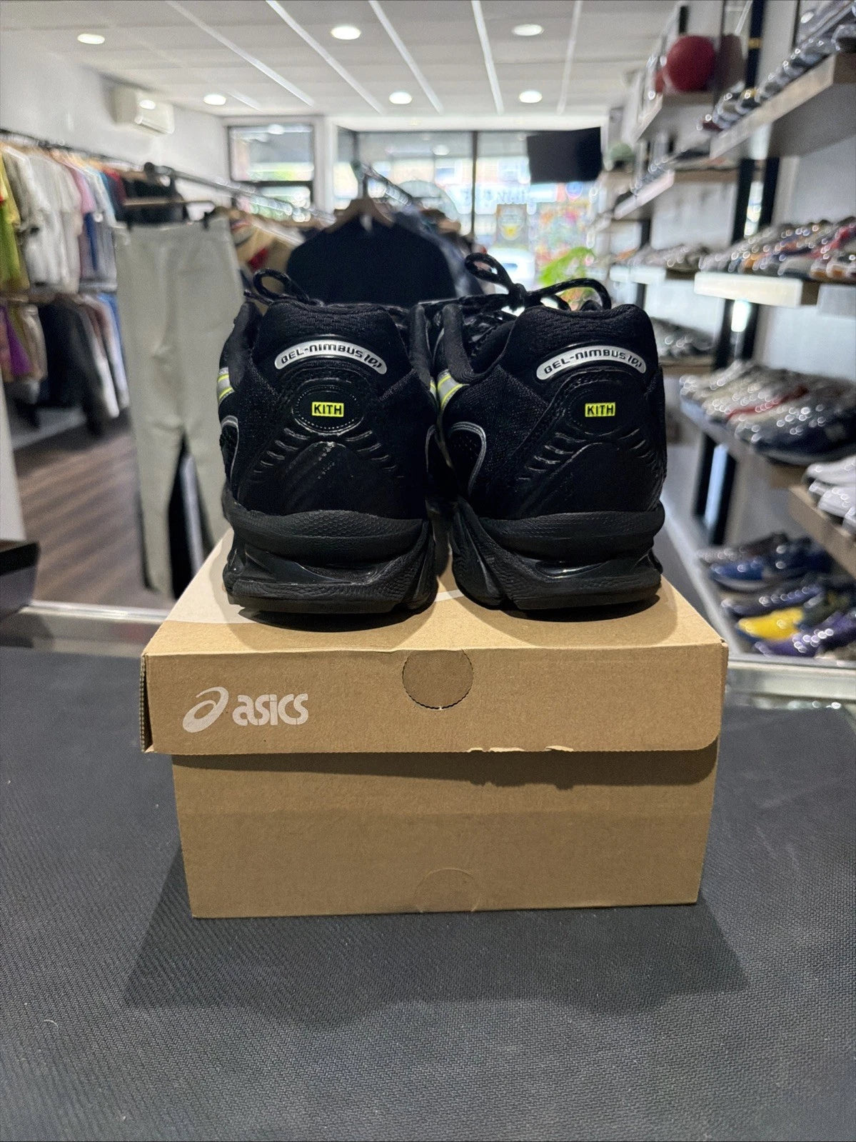 Kith x ASICS Gel Nimbus 10.1 Black Pure Silver