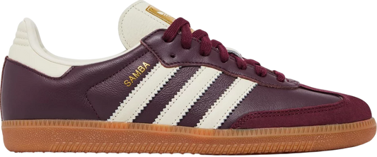 Maroon Gold Metallic Samba