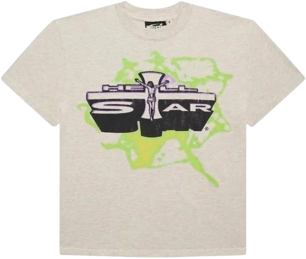 Hellstar Jesus T-Shirt Grey